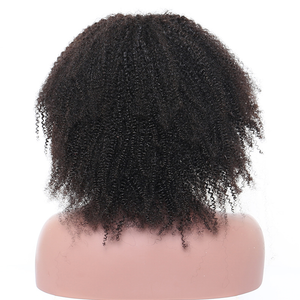 Afro Kinky Curly U Part Wig 180% Density Brazilian Virgin Human Hair